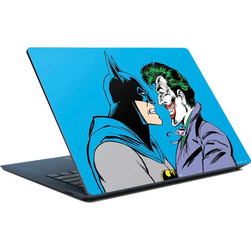 DC Comics The Joker vs Batman Vintage art Surface Laptop Skin